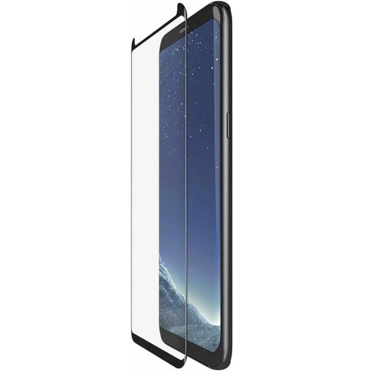Захисне скло Belkin TemperedCurve Screen Protector для Samsung Galaxy S8 Plus (G955) - Black: фото 1 з 15