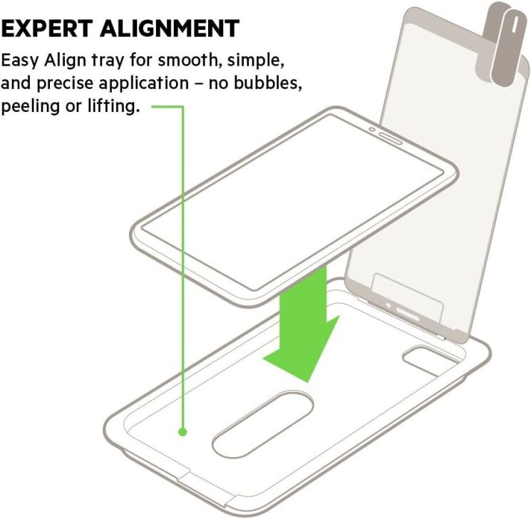 Захисне скло Belkin TemperedCurve Screen Protector для Samsung Galaxy S8 Plus (G955) - Black: фото 11 з 15
