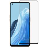 Защитное стекло Deexe Full Glue Coverage для OPPO Find X5 Lite / Reno 7 5G - Black: фото 1 из 8