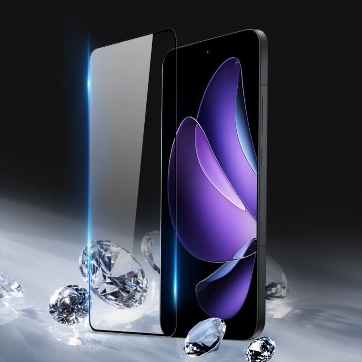 Защитное стекло DUX DUCIS Full Glue для OPPO Reno 13 5G - Black: фото 2 из 7