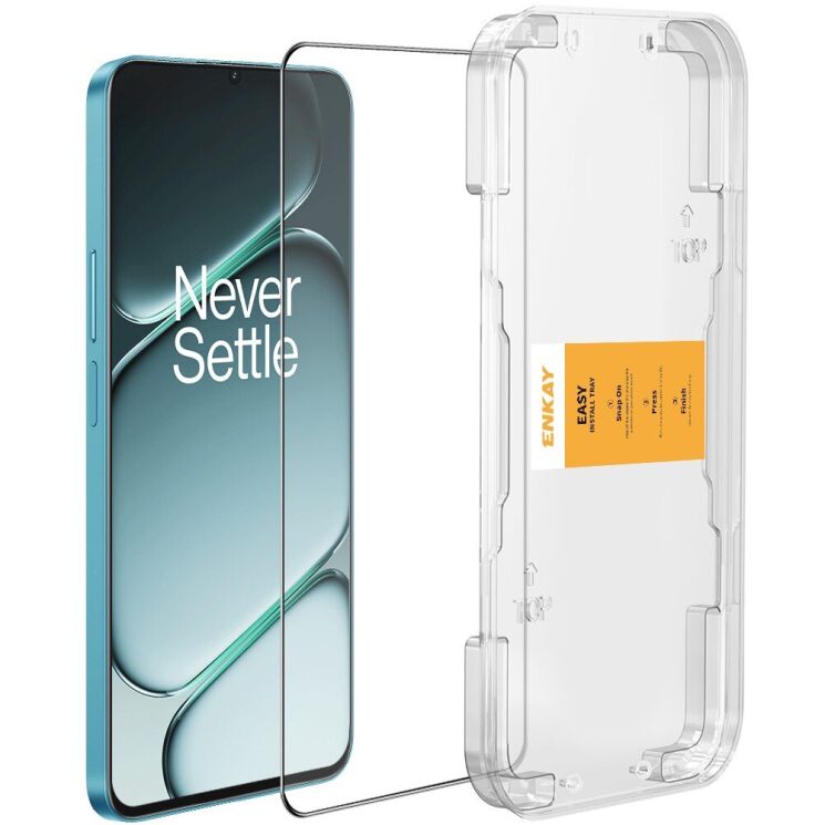 Захисне скло ENKAY Easy Install Full Glue для OnePlus Nord CE6 - Transparent (391614T) Захисне скло ENKAY Easy Install Full Glue для OnePlus Nord CE6 - Transparent: фото 1 з 7