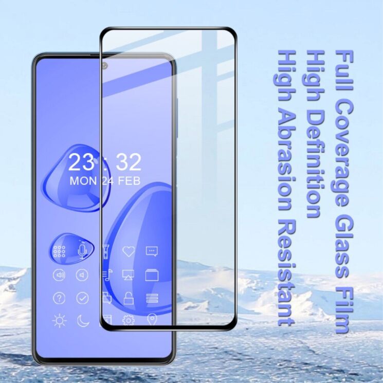 Защитное стекло IMAK 5D Pro+ Full Glue для Samsung Galaxy M62 - Black: фото 5 из 11