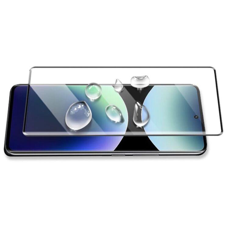 Захисне скло MOCOLO 3D Curved Full Size для Xiaomi Redmi Note 14 Pro 5G / Note 14 Pro Plus - Black: фото 4 з 10