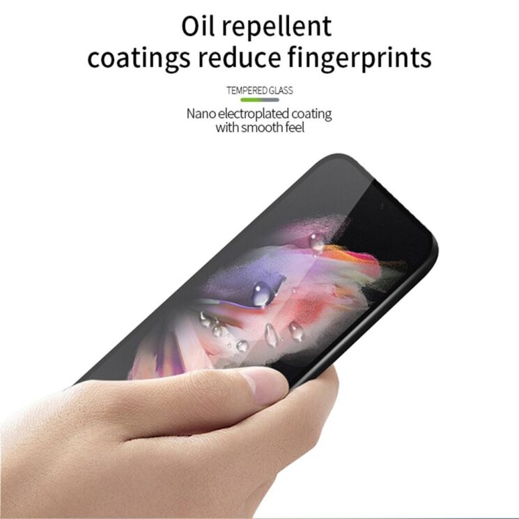 Защитное стекло MOFI Full Glue Protect для Samsung Galaxy Fold 3 - Black: фото 9 из 12