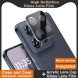 Защитное стекло на камеру IMAK Black Glass Lens для Motorola Edge 50 Neo - Black (367125B). Фото 2 из 6
