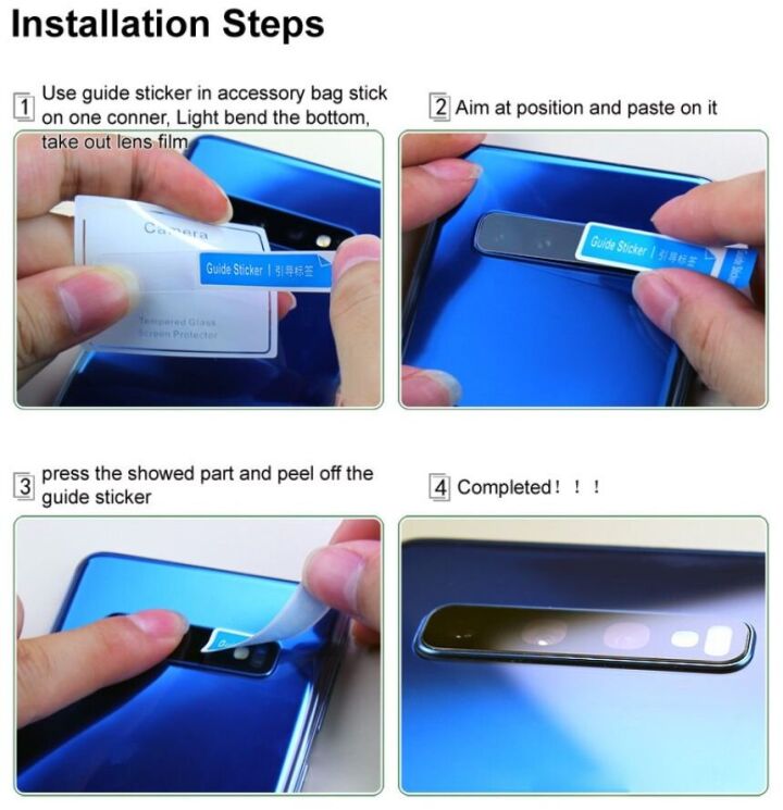 Защитное стекло на камеру IMAK Black Glass Lens для Motorola Edge 50 Neo - Black: фото 5 из 6