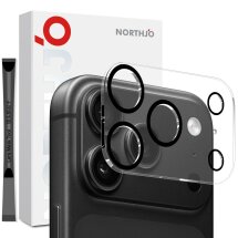 Захисне скло на камеру NORTHJO Black Circle Lens Protector для iPhone 18 Pro Max - Black: фото 1 з 5