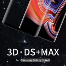 Захисне скло NILLKIN 3D DS+MAX для Samsung Galaxy Note 9 (N960) - Black: фото 1 з 13