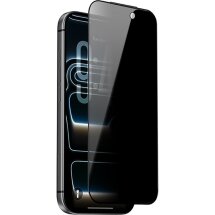 Защитное стекло ZGA 5D Privacy Full Glue для Apple iPhone 18 Pro - Black: фото 1 из 10
