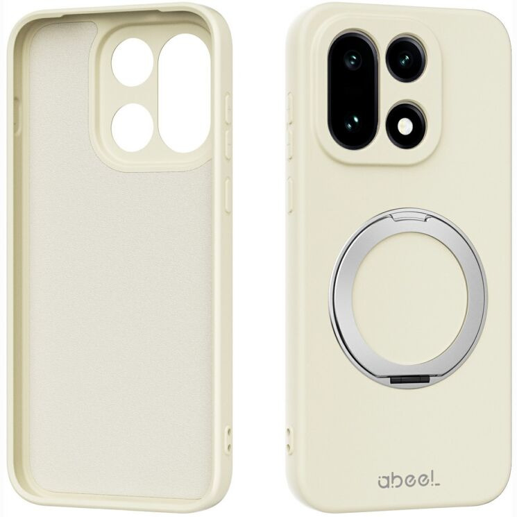 Захисний чохол ABEEL Lyra Skin Kickstand with MagSafe для OnePlus 15 - Beige: фото 1 з 8