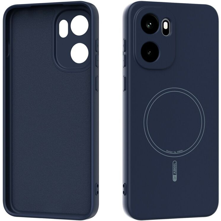 Захисний чохол ABEEL Lyra Skin with MagSafe для OnePlus 15R / Ace 6 / Ace 6T - Dark Blue (408055DB) Захисний чохол ABEEL Lyra Skin with MagSafe для OnePlus 15R / Ace 6 / Ace 6T - Dark Blue: фото 1 з 7