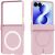 Защитный чехол ABEEL Lyra Skin with MagSafe (FF) для Samsung Galaxy Flip 8 - Pink: фото 1 из 6
