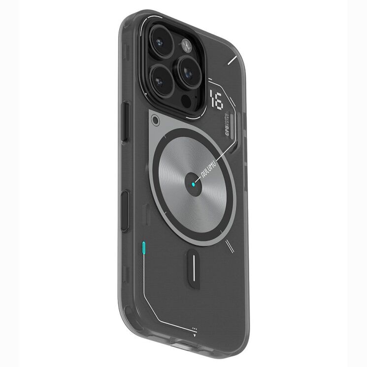 Защитный чехол AULUMU Frosted Case для Apple iPhone 16 Pro Max - Grey (379973H) Защитный чехол AULUMU Frosted Case для Apple iPhone 16 Pro Max - Grey: фото 3 из 12