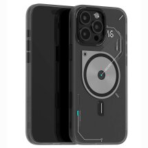 Защитный чехол AULUMU Frosted Case для Apple iPhone 16 Pro Max - Grey: фото 1 из 12