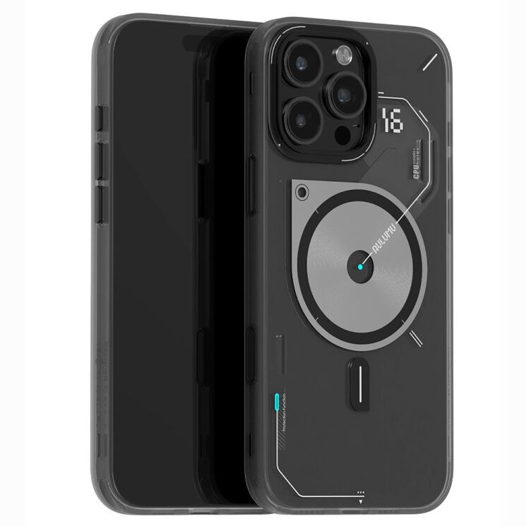 Защитный чехол AULUMU Frosted Case для Apple iPhone 16 Pro Max - Grey (379973H) Защитный чехол AULUMU Frosted Case для Apple iPhone 16 Pro Max - Grey: фото 1 из 12