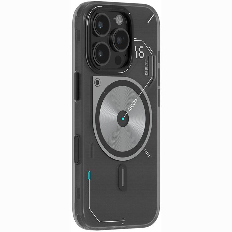 Защитный чехол AULUMU Frosted Case для Apple iPhone 16 Pro Max - Grey (379973H) Защитный чехол AULUMU Frosted Case для Apple iPhone 16 Pro Max - Grey: фото 4 из 12