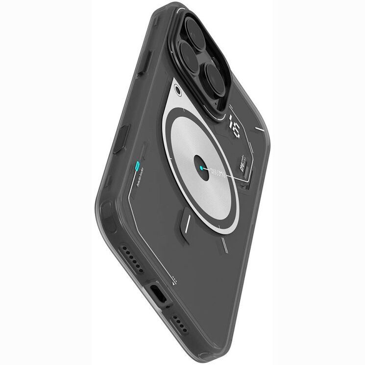 Защитный чехол AULUMU Frosted Case для Apple iPhone 16 Pro Max - Grey (379973H) Защитный чехол AULUMU Frosted Case для Apple iPhone 16 Pro Max - Grey: фото 5 из 12