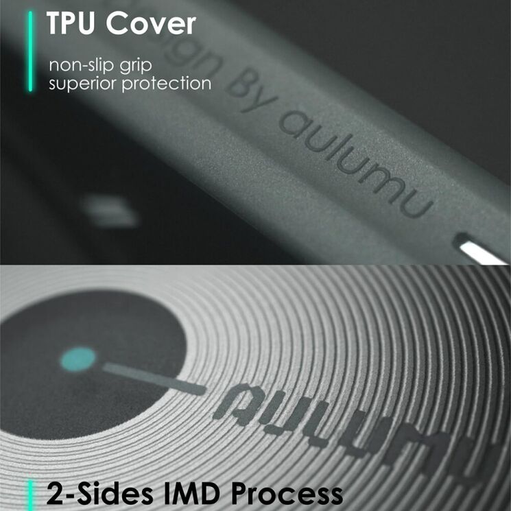 Защитный чехол AULUMU Frosted Case для Apple iPhone 16 Pro Max - Grey (379973H) Защитный чехол AULUMU Frosted Case для Apple iPhone 16 Pro Max - Grey: фото 7 из 12