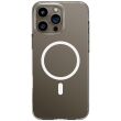 Защитный чехол BASEUS Crystal Magnetic Phone Case для Apple iPhone 16 Pro Max - Transparent (360435T)