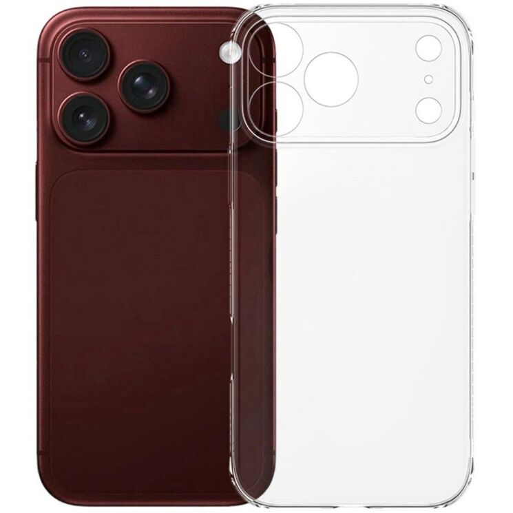 Захисний чохол BASEUS Crystal Series (FP) для iPhone 18 Pro Max / 17 Pro Max - Transparent: фото 1 з 5