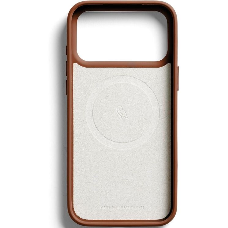 Защитный чехол Bellroy Leather Case with Magsafe для iPhone 17 Pro Max (PCYJ-RST-133) - Rust Brown: фото 3 из 5