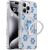 Захисний чохол CASEKOO Floral Series MagSafe для iPhone 16 Pro - Blue Flowers: фото 1 з 5