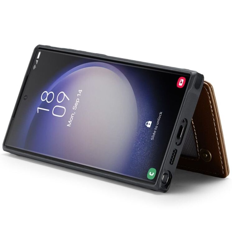 Защитный чехол CaseMe C22 Series для Samsung Galaxy S22 Ultra (S908) - Brown: фото 4 из 12