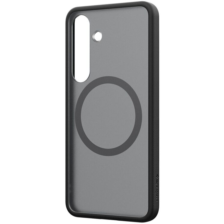 Защитный чехол Caseology Capella MagFit by Spigen для Samsung Galaxy S25 (S931) ACS09119 / GP-FPS931PGBJW - Frost Black: фото 4 из 8