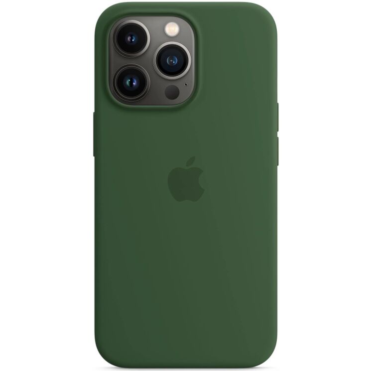 Защитный чехол Copiex Silicone Case with MagSafe для Apple iPhone 13 Pro - Clover: фото 3 из 5