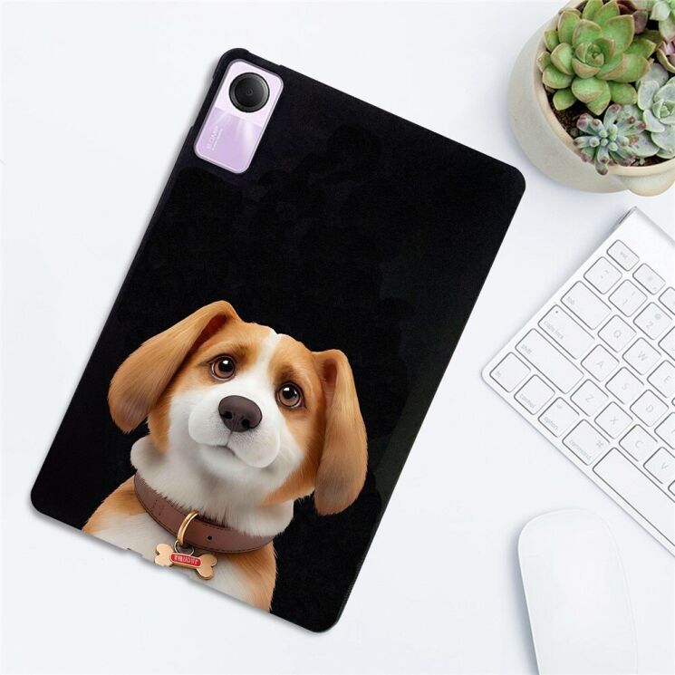Захисний чохол Deexe Animal Series для Xiaomi Redmi Pad SE - Harrier Beagle: фото 3 з 5