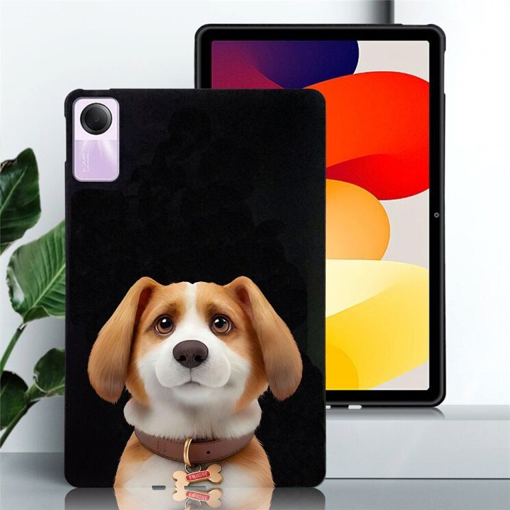 Захисний чохол Deexe Animal Series для Xiaomi Redmi Pad SE - Harrier Beagle: фото 2 з 5