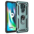 Защитный чехол Deexe Armor Case для Motorola Moto G9 Play / Moto E7 Plus - Dark Green (250336DG)