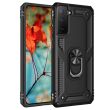 Защитный чехол Deexe Armor Case для Samsung Galaxy S21 Plus (G996) - Black (229297B)