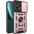 Захисний чохол Deexe Armor Shield для Motorola Moto G85 - Rose Gold (357044RG)
