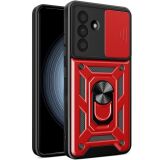 Захисний чохол Deexe Armor Shield для Samsung Galaxy A36 (A366) - Red (372007R)