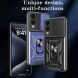 Захисний чохол Deexe Armor Shield для Samsung Galaxy S25 Edge (S937) - Black (377551B). Фото 2 з 10