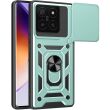 Защитный чехол Deexe Armor Shield для Xiaomi 14T - Green (365706G)
