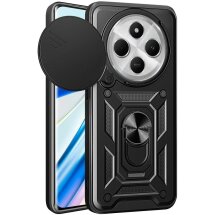 Защитный чехол Deexe Armor Shield для Xiaomi Redmi 14C / Redmi A4 5G / Poco C75 - Black: фото 1 из 9
