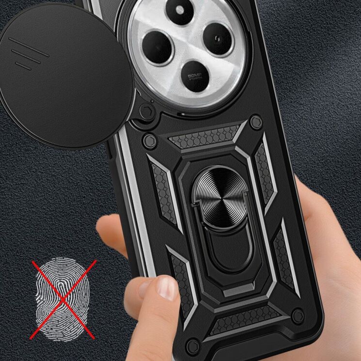 Защитный чехол Deexe Armor Shield для Xiaomi Redmi 14C / Redmi A4 5G / Poco C75 - Rose Gold: фото 6 из 9