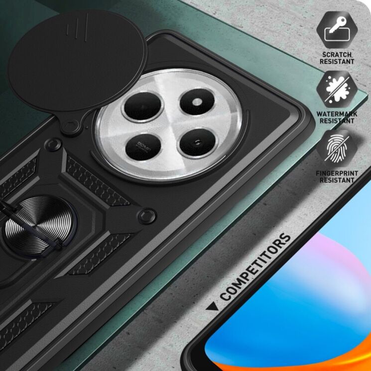 Защитный чехол Deexe Armor Shield для Xiaomi Redmi 14C / Redmi A4 5G / Poco C75 - Rose Gold: фото 5 из 9