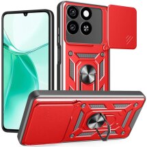 Защитный чехол Deexe Armor Shield для ZTE Blade A35 / A55 - Red: фото 1 из 10