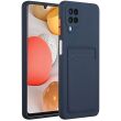 Защитный чехол Deexe Atlas Series для Samsung Galaxy M12 (M125) - Dark Blue (273314DB)
