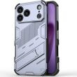 Захисний чохол Deexe Bibercas для Apple iPhone 17 Pro Max - Grey (387416H)