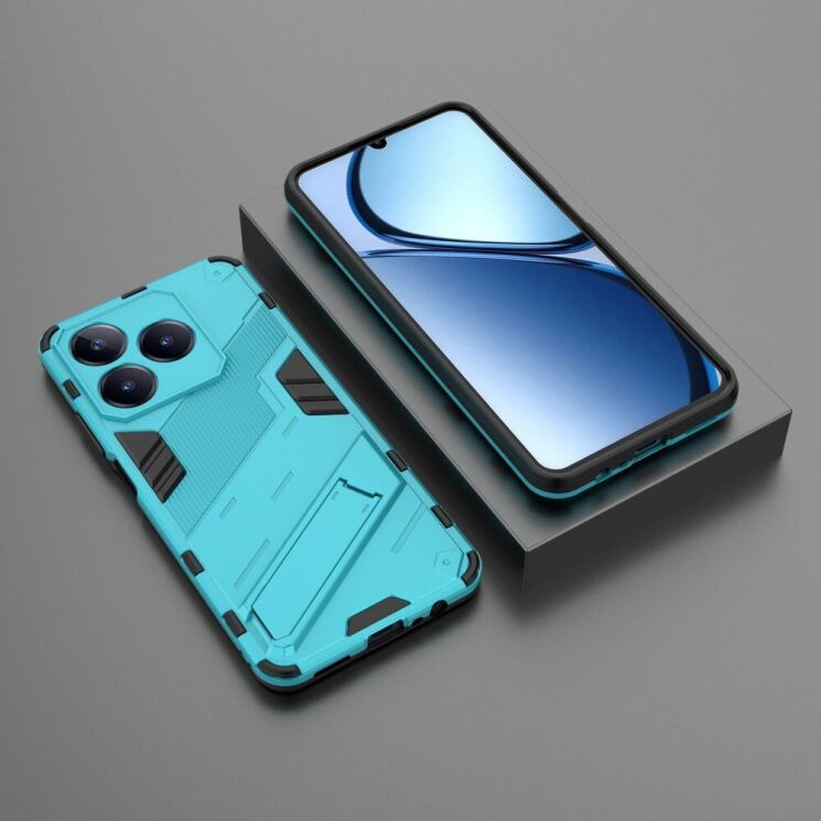 Захисний чохол Deexe Bibercas для Realme C63 / C61 - Baby Blue: фото 6 з 8