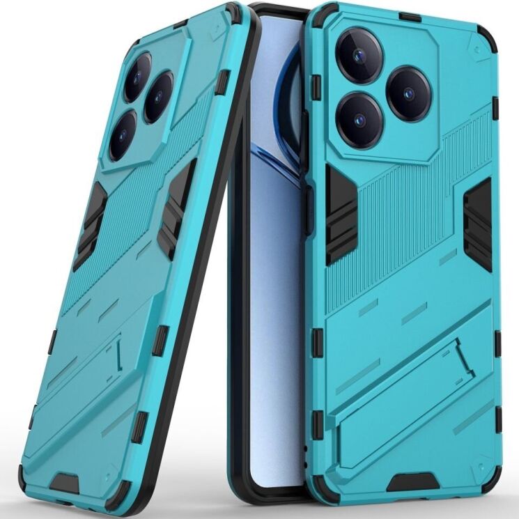 Захисний чохол Deexe Bibercas для Realme C63 / C61 - Baby Blue: фото 1 з 8