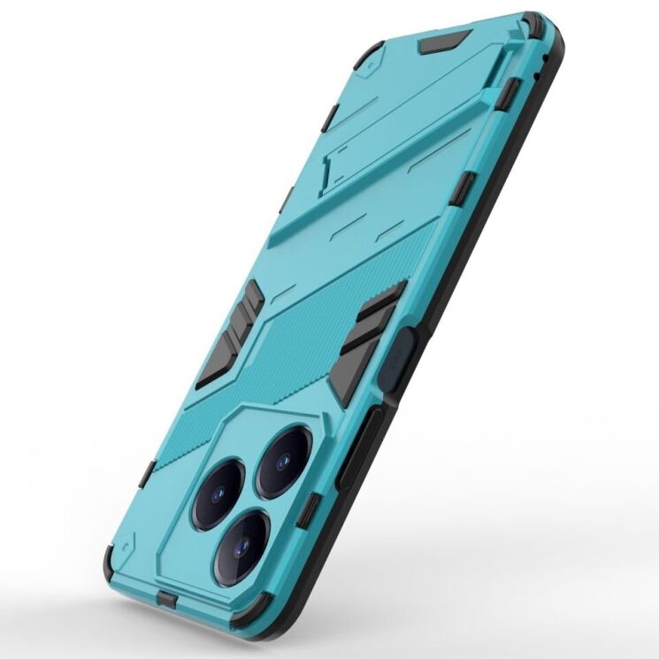 Захисний чохол Deexe Bibercas для Realme C63 / C61 - Baby Blue: фото 4 з 8