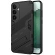 Защитный чехол с подставкой Deexe Bibercas для Samsung Galaxy S24 Plus - Black (343409B)