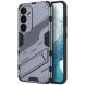 Защитный чехол Deexe Bibercas для Samsung Galaxy S24 - Dark Blue (343512DB). Фото 1 из 6