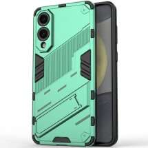Защитный чехол Deexe Bibercas для Samsung Galaxy S25 Edge (S937) - Green: фото 1 из 6
