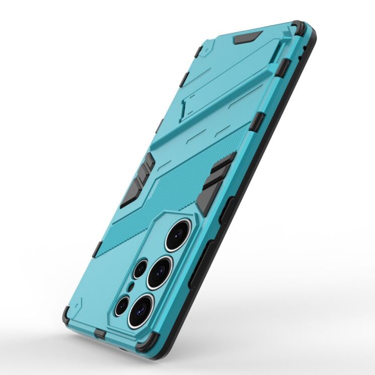 Защитный чехол Deexe Bibercas для Samsung Galaxy S25 Ultra (S938) - Baby Blue: фото 3 из 7